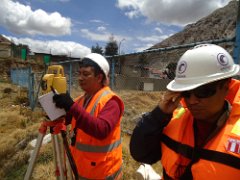 Levantamiento Topográfico de riberas - La Oroya 2015